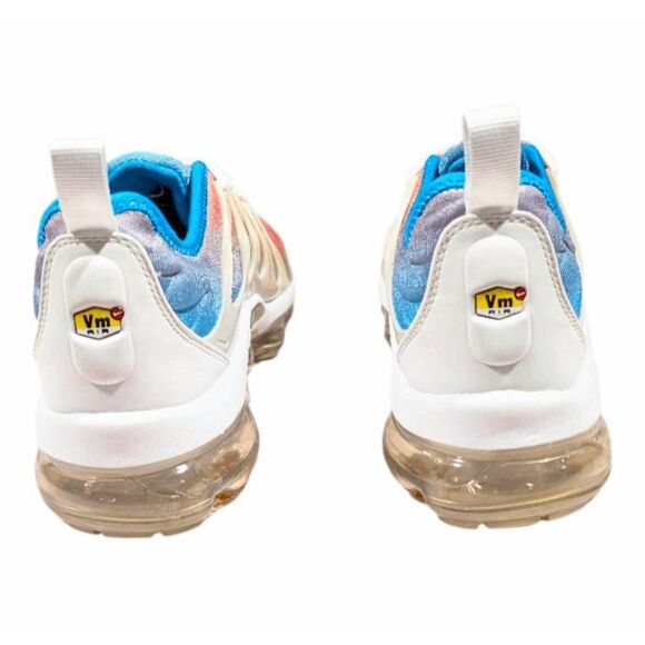 NIKE Air VaporMax Plus 'Lava Glow Blue Lagoon' Running Shoes Size 6.5 - Picture 5 of 10